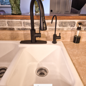 forious black kitchen faucet with pull down sprayer