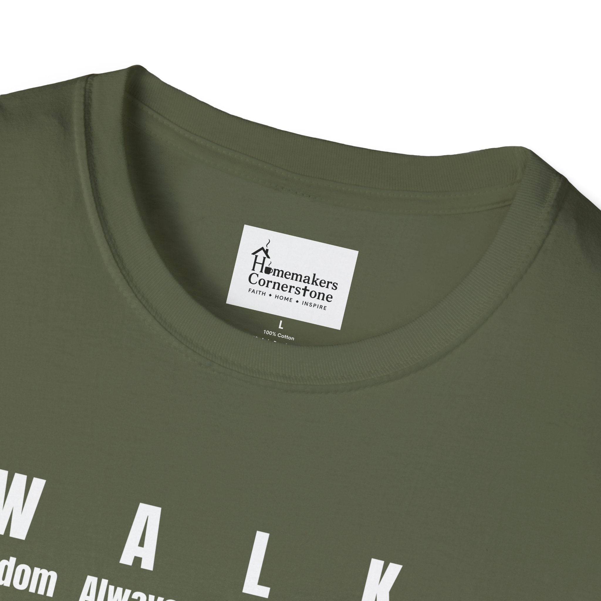 W.A.L.K. - Wisdom Always Learns Knowledge - Unisex Softstyle T-Shirt - Pitbull Terrier - Image 7