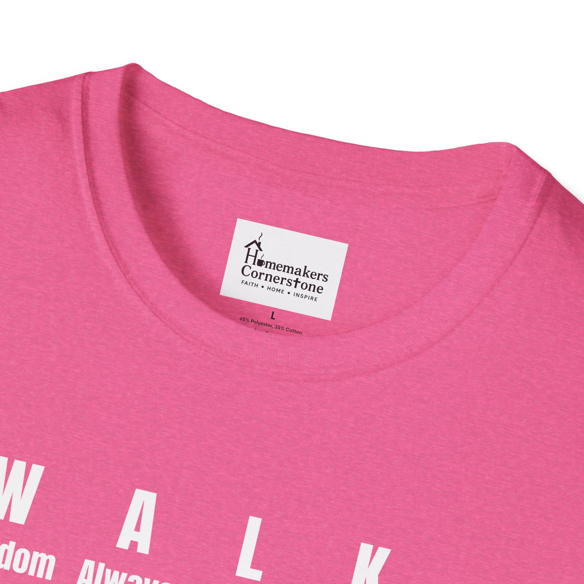 W.A.L.K. - Wisdom Always Learns Knowledge - Unisex Softstyle T-Shirt - Pitbull Terrier - Image 35