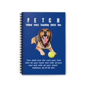 F.E.T.C.H. - Spiral Notebook - Ruled Line