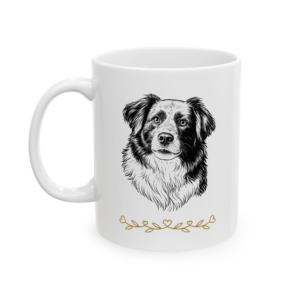 Sarah “My Cup Runneth Over” Coffee Mug – Psalm 23:5 Ceramic Mug, 11oz