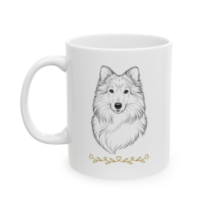Charlie "The Lord is my shepherd; I shall not want" Coffee Mug - Psalm 23:1 - Ceramic Mug 11oz
