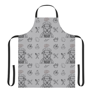 Sasha Gray Pit Bull Apron – Dog Lover Kitchen Apron