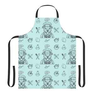 Sasha Blue Pit Bull Apron – Dog Lover Kitchen Apron